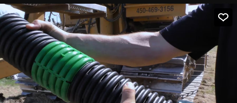 Drain - 4” Coupling Split - Corkums Pipe & Culvert Online