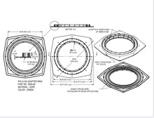 Load image into Gallery viewer, Polylok Square Tank Adapter Plate
