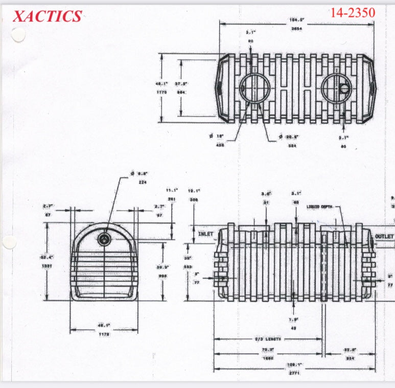 Tanks Septic Xactics - Corkums Pipe & Culvert Online
