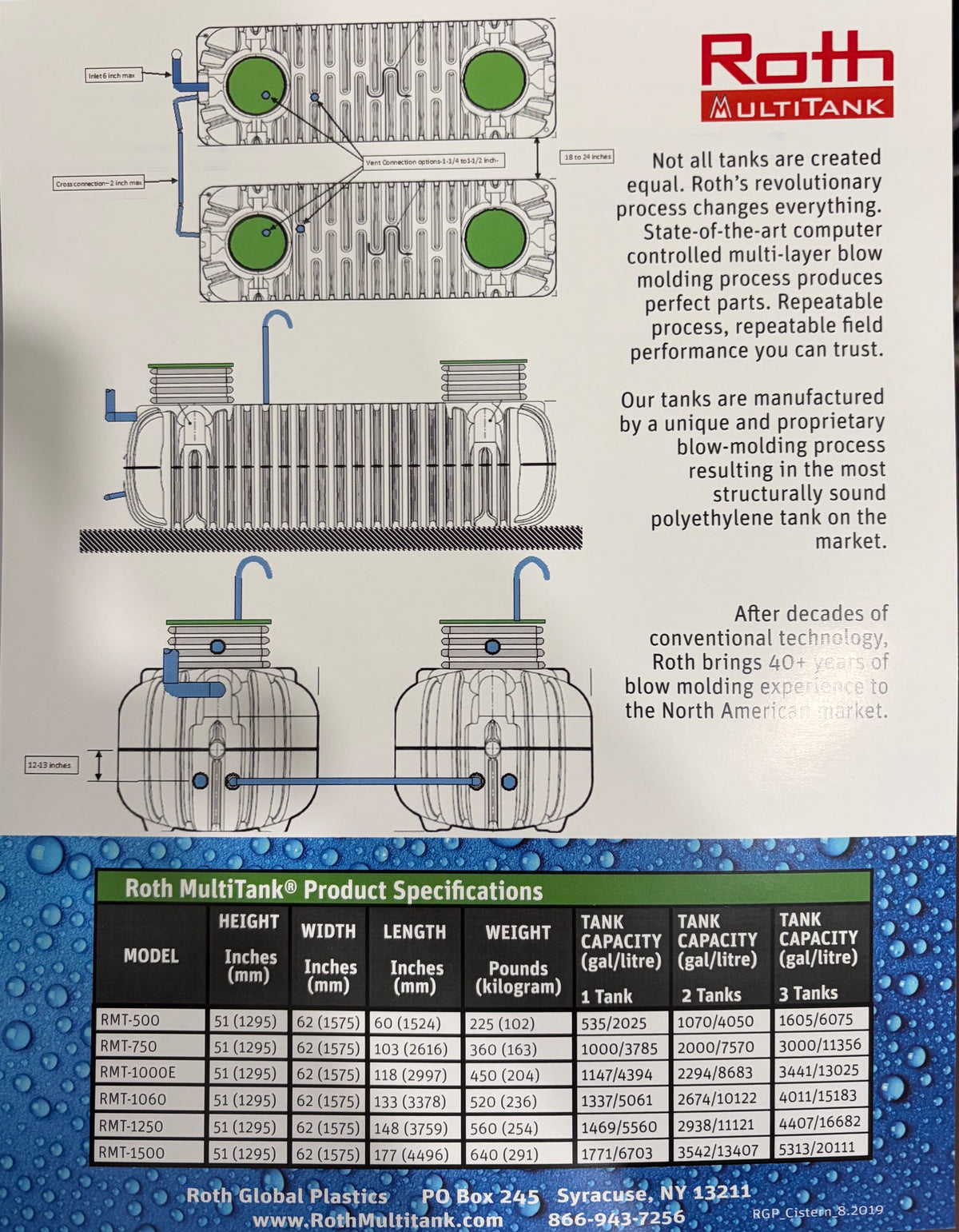 Tanks - Multi - Roth - Corkums Pipe & Culvert Online