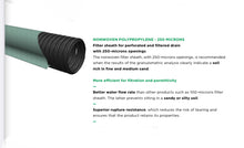 Load image into Gallery viewer, Drain Pipe Corrugated 4” Filter Mega3
