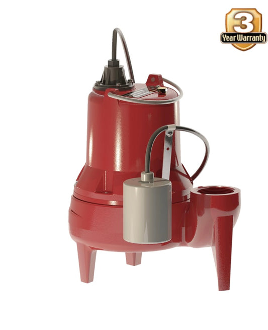 Liberty LE51A-2 Submersible Sewage Pump 1/2 hp - Corkums Pipe & Culvert Online