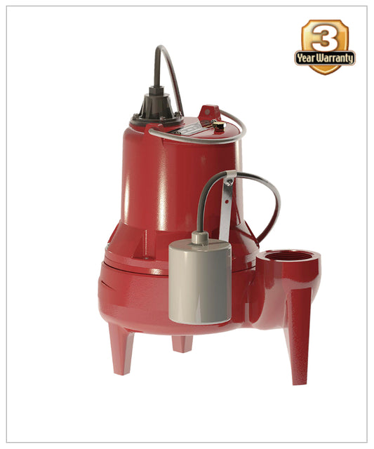 Liberty LE41A-2 Submersible Sewage Pump 4/10 hp - Corkums Pipe & Culvert Online