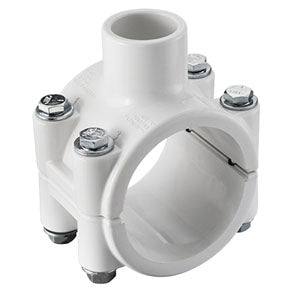 Clamp on Saddle for SCH40 - Corkums Pipe & Culvert Online