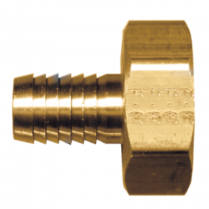 Garden Hose Fitting- Female Hose Barb Connector Swivel - Corkums Pipe & Culvert Online